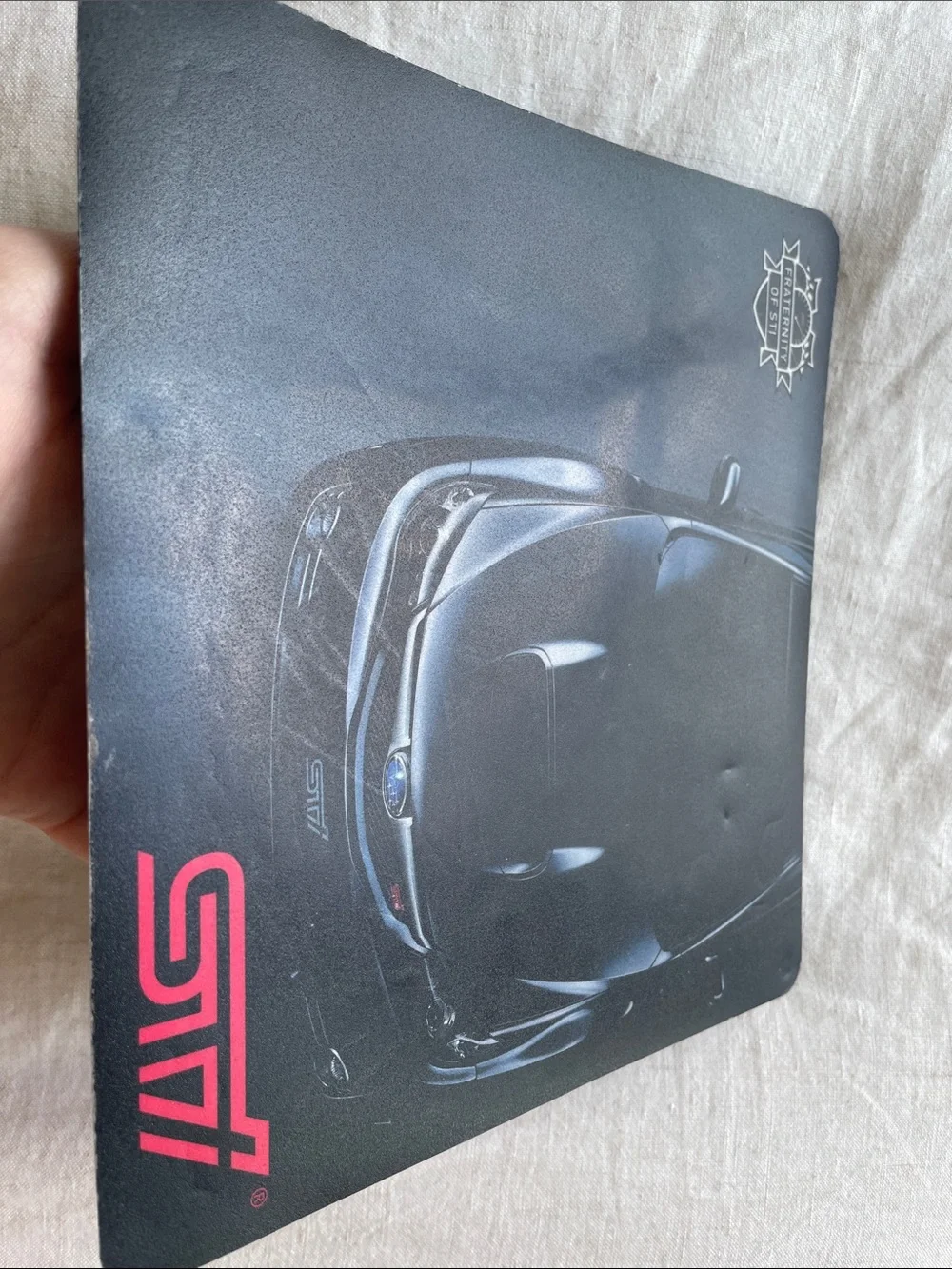 SUBARU Fraternity of STI mousepad VINTAGE